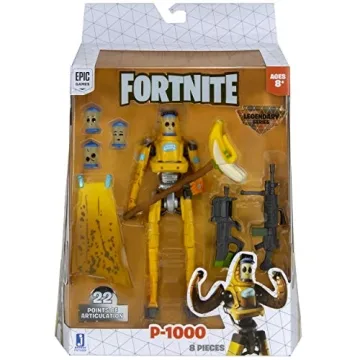 FORTNITE P-1000 Collectible Figure - 6 Inch Action Pack