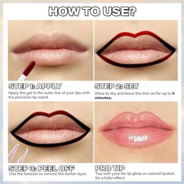 Cilrofelr Long Lasting Peel Off Lip Liner Stain