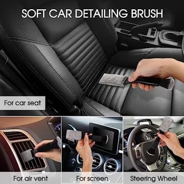 Car Interior Dust Brush Set for Pristine Vehicle Care