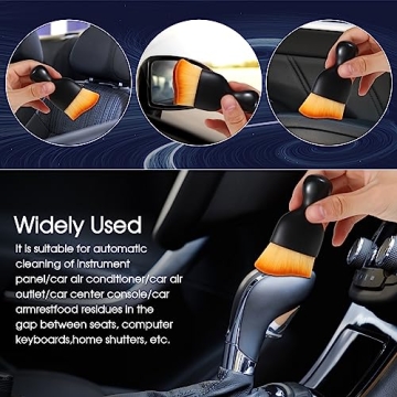 Car Interior Dust Brush Set for Pristine Vehicle Care