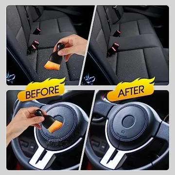 Car Interior Dust Brush Set for Pristine Vehicle Care