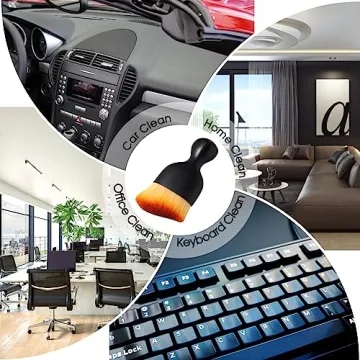 Car Interior Dust Brush Set for Pristine Vehicle Care