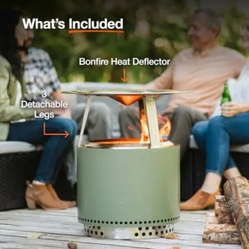 Solo Stove Heat Deflector - Enjoy Cozy Fires Anywhere