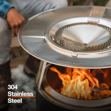 Solo Stove Heat Deflector - Enjoy Cozy Fires Anywhere