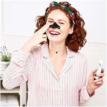 Garnier Black Peel Off Mask With Charcoal Facial Treatments 1.7 fl oz, Clean+