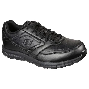 Skechers Men's Nampa Food Service Shoe - Slip-Resistant & Comfortable for Work