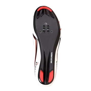 Venzo Men's Cycling Shoes Compatible with Look Delta & Shimano SPD-SL