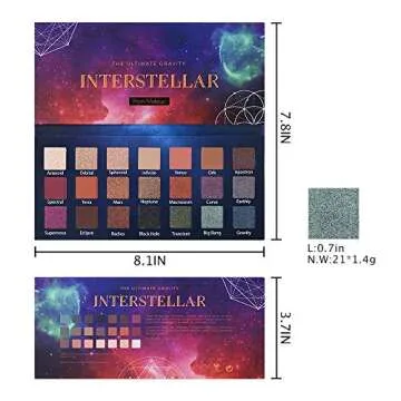 Discover the Prism Makeup 21 Color Eyeshadow Palette