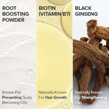 Biotin Clarifying Dry Shampoo Trio | Eco-Friendly & Travel Size