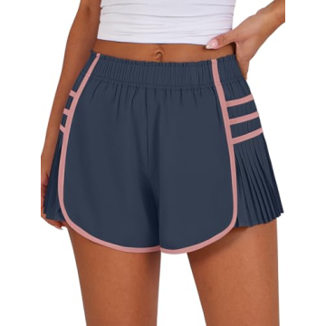 Caracilia Women's Flowing Workout Shorts - Trendy Summer Style