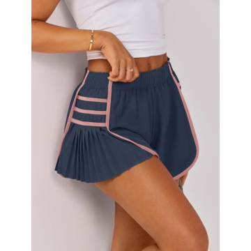 Caracilia Women's Flowing Workout Shorts - Trendy Summer Style