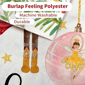 CROWNED BEAUTY Christmas Garden Flag Double Sided Nutcracker