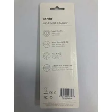 nonda USB C to USB Adapter for Fast Data Transfers
