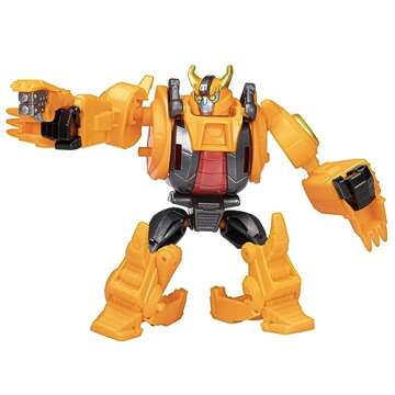 Transformers EarthSpark Warrior Class Terran Jawbreaker, 5-Inch Action Figure, Converting Robot Toys...