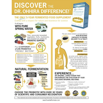 Dr. Ohhira’s Professional Probiotics with Postbiotics 120 Capsules