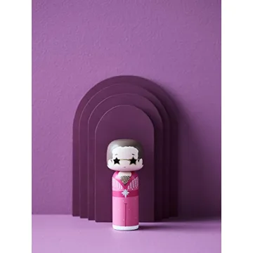 Lucie Kaas Elton Kokeshi Doll - Unique Collector's Art Piece