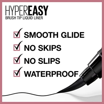 Maybelline Hyper Easy Liquid Eyeliner - Waterproof & Smudge-Proof