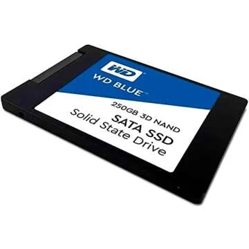 WD Blue 250GB 3D NAND Internal PC SSD - Fast & Reliable