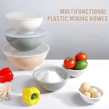 Umite Chef Nesting Mixing Bowls Set for Easy Cooking