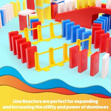 Bulk Dominoes Pro-Domino Kit STEM STEAM Learning Toy