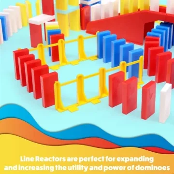 Bulk Dominoes Pro-Domino Kit STEM STEAM Learning Toy