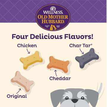Old Mother Hubbard by Wellness Classic Original Mix Natural Dog Treats, Crunchy Oven-Baked Biscuits,...