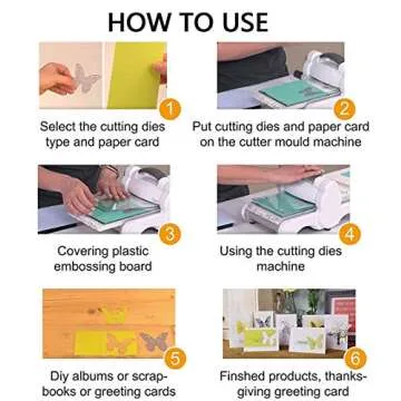 Film Cutting Dies Stencil Metal Template Molds, Embossing Tool Die Cuts for Card Making Album Paper Scrapbooking DIY Etched Dies Craft