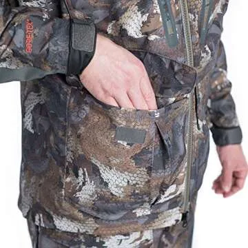 Sitka Men's Hudson Waterproof Insulated Hunting Jacket, Optifade Waterfowl, X-Large