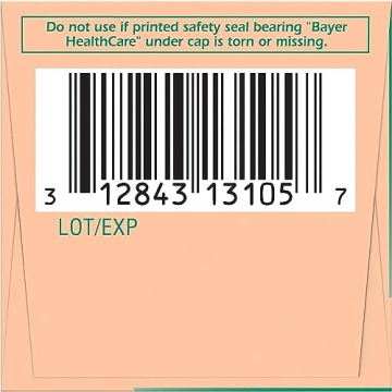 Bayer 81mg Chewable Baby Aspirin, Orange Flavor, 36 Count