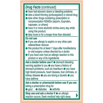 Bayer 81mg Chewable Baby Aspirin, Orange Flavor, 36 Count