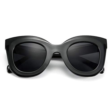 FEISEDY Retro Oversized Cat Eye Sunglasses for Women