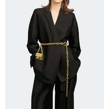 Vhitler Mini Belt Bag Waist Bag for Women Fashionable Small Waist Bag Belt Bags for Women Trendy Y2k Accessories (Silver)