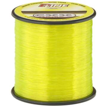 P-Line CXX-Xtra Strong 1/4 Size Fishing Spool (400-Yard, 30-Pound, Fluorescent Green)
