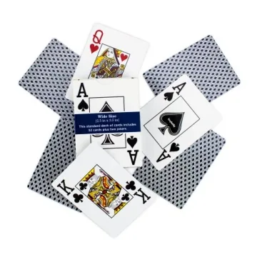 Brybelly Jumbo-Index Blue Playing Cards for Everyone