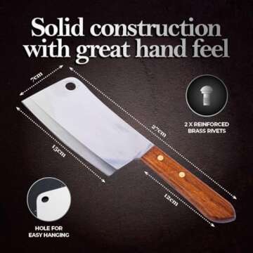 Chefs Knife, Kiwi (6'')