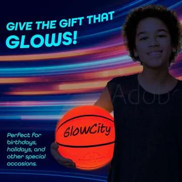 Glow in the Dark Basketball for Nighttime Fun