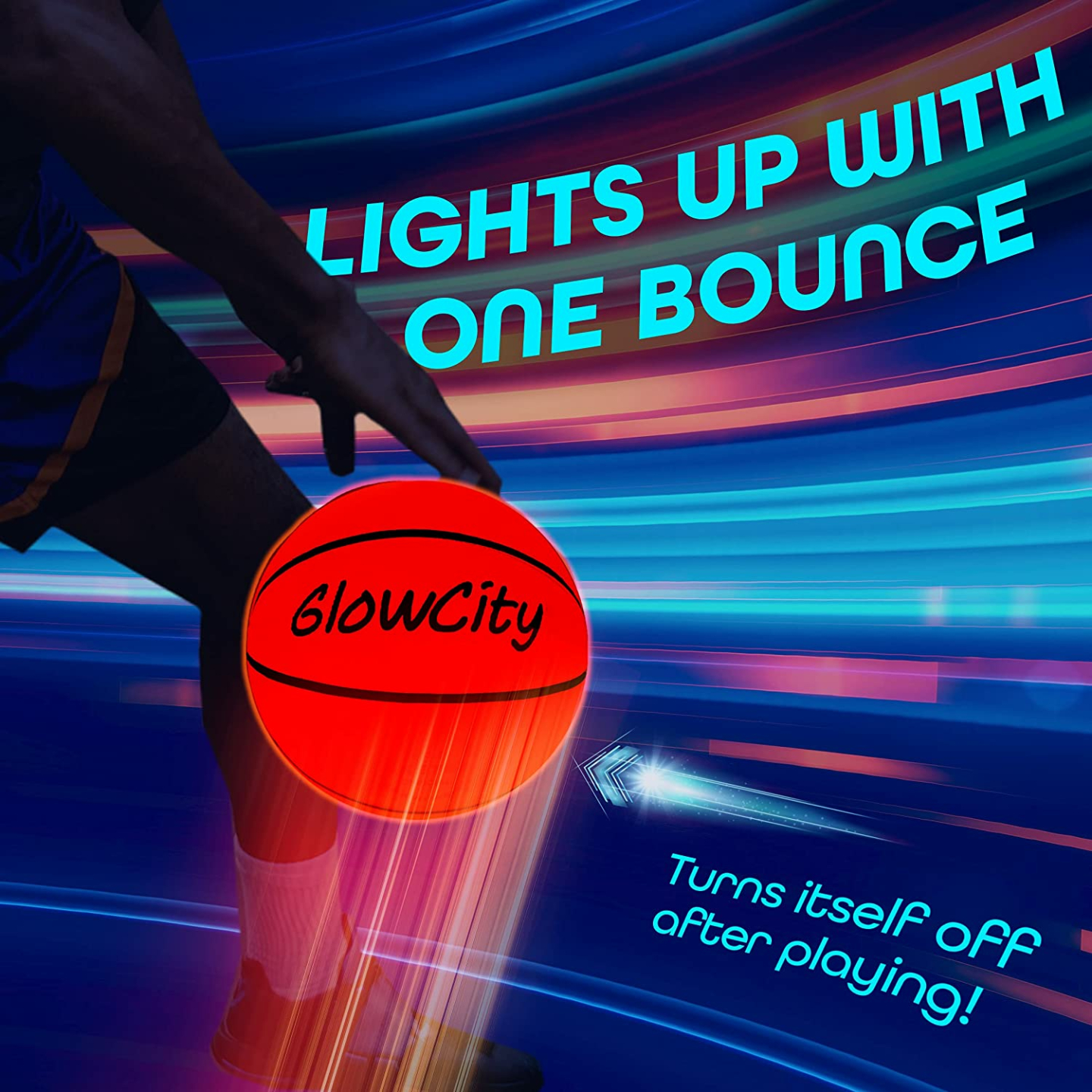 Glow in the Dark Basketball for Nighttime Fun