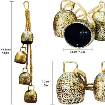 YXOTJHS Christmas Bells for Holiday Decor - Vintage Style