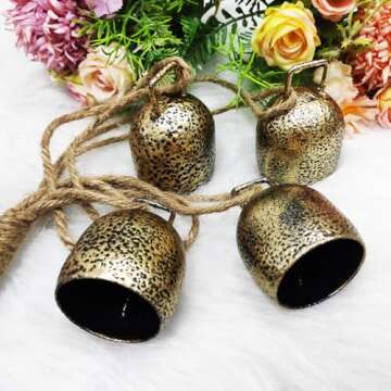 YXOTJHS Christmas Bells for Holiday Decor - Vintage Style