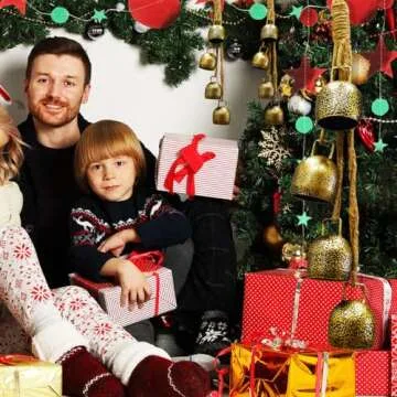 YXOTJHS Christmas Bells for Holiday Decor - Vintage Style