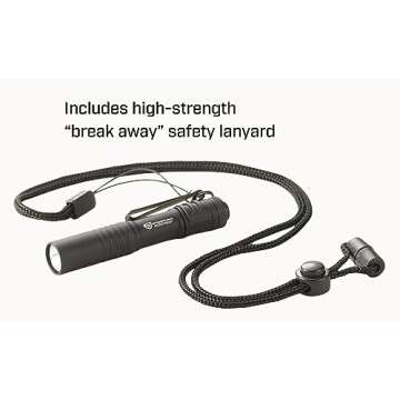 Streamlight 66318 MicroStream 45-Lumen Everyday Carry Pocket Flashlight with AAA Alkaline Battery, Black
