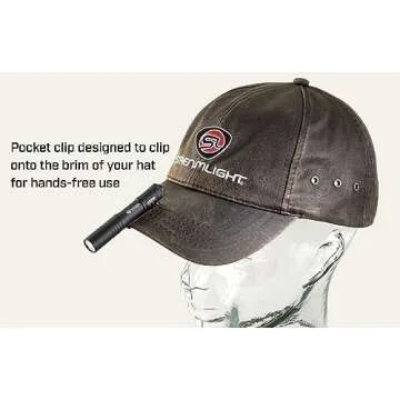 Streamlight 66318 MicroStream 45-Lumen Everyday Carry Pocket Flashlight with AAA Alkaline Battery, Black