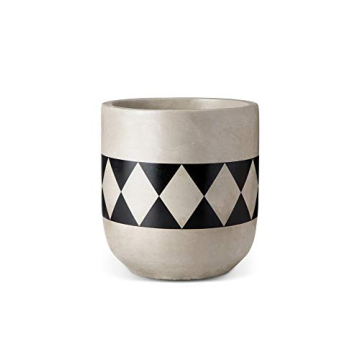 Mkono Cement Succulent Planter Set - Modern Concrete Pots 4"