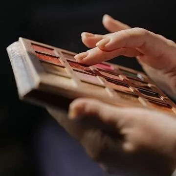 FCLUB 100-Pack Tiny Metal Pans for Makeup and Crafts