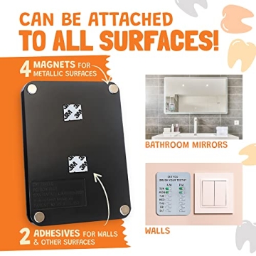 DYFTD Tooth Brushing Reminder - Manual Oral Care Tracker