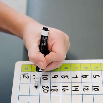 Durable 9x12 Dry Erase Multiplication Board for Students