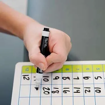 Durable 9x12 Dry Erase Multiplication Board for Students