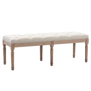 Elegant Virabit Upholstered Bedroom Bench for All Spaces