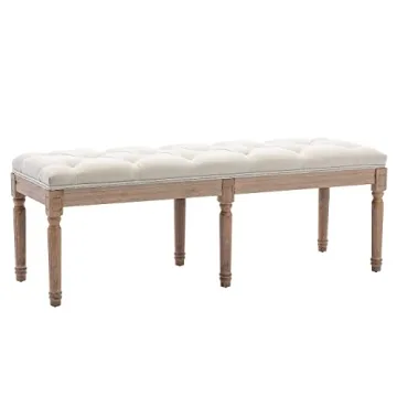 Elegant Virabit Upholstered Bedroom Bench for All Spaces