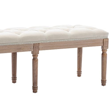 Elegant Virabit Upholstered Bedroom Bench for All Spaces